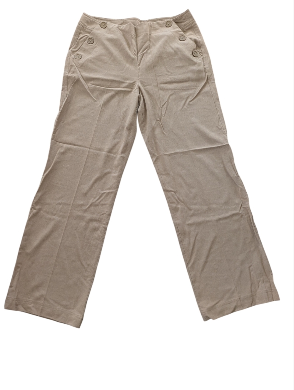 New Directions‎ Women's Size 12 Tan Wide Leg Pants